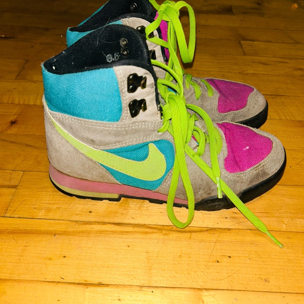 Nike Multicolor Athletic Shoes